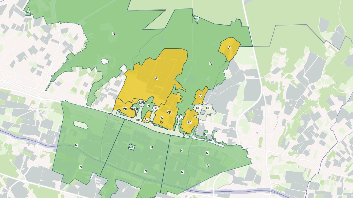 Aperçu cartographique de Dierre, centré sur la commune