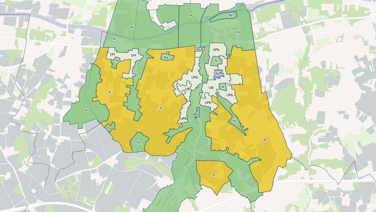 Aperçu cartographique de Francueil, centré sur la commune