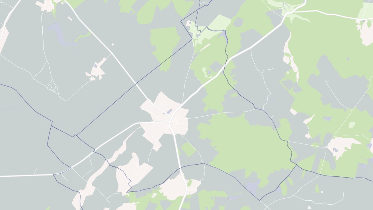 Aperçu cartographique de Le Liège, centré sur la commune