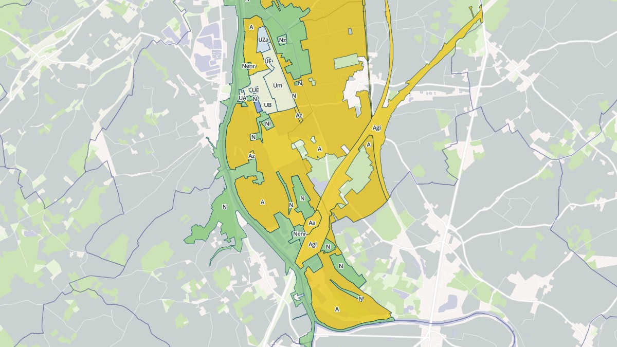 Aperçu cartographique de Nouâtre, centré sur la commune