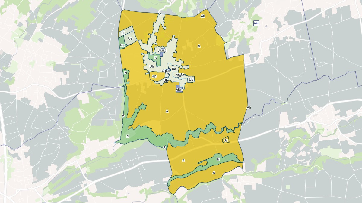 Aperçu cartographique de Agnin, centré sur la commune