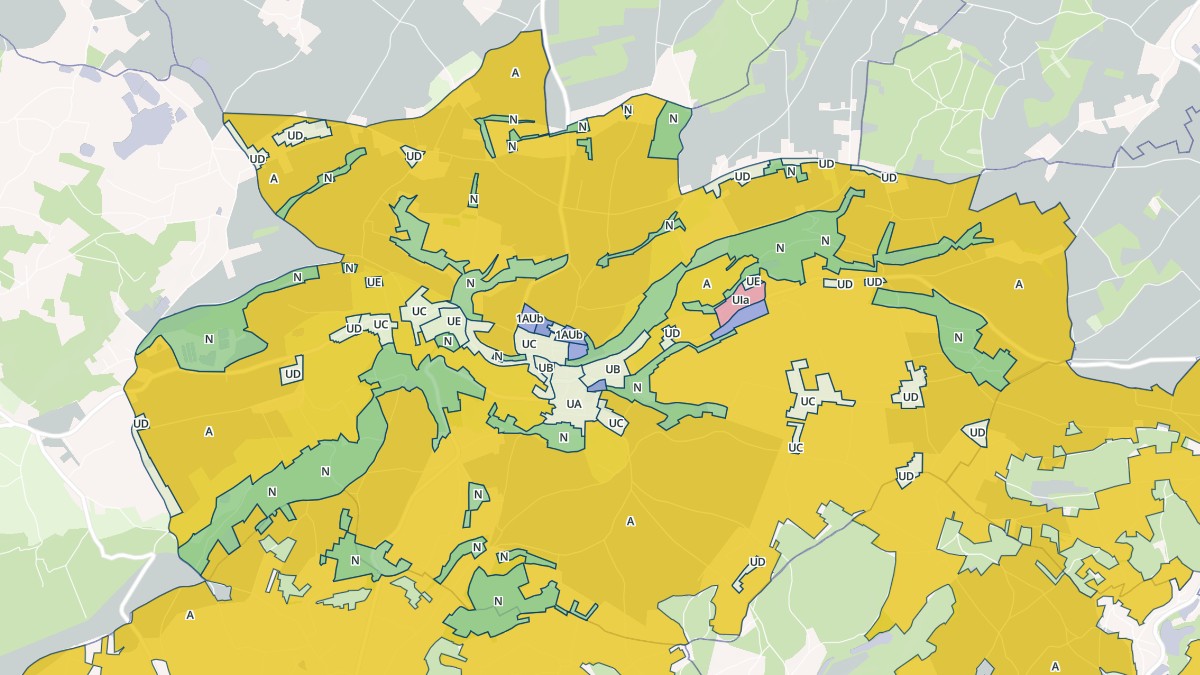 Aperçu cartographique de Artas, centré sur la commune
