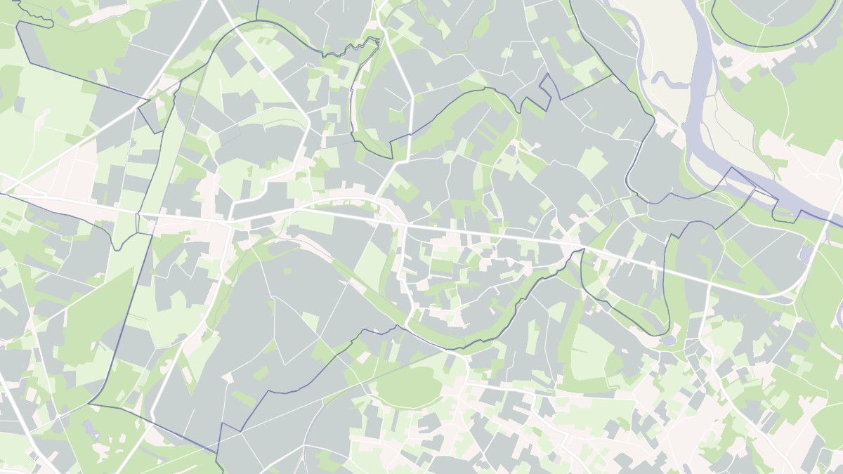 Aperçu cartographique de Le Bouchage, centré sur la commune