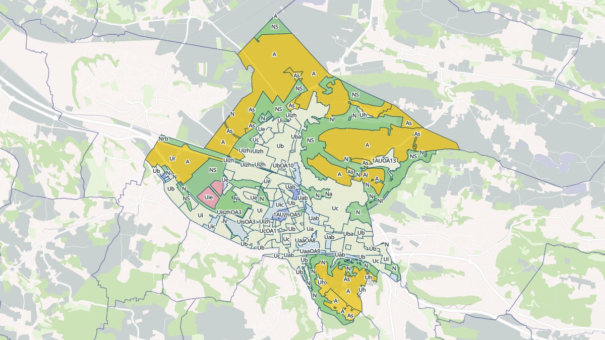 Aperçu cartographique de Bourgoin-Jallieu, centré sur la commune
