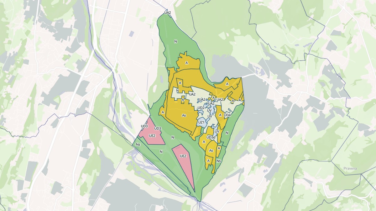 Aperçu cartographique de Champagnier, centré sur la commune