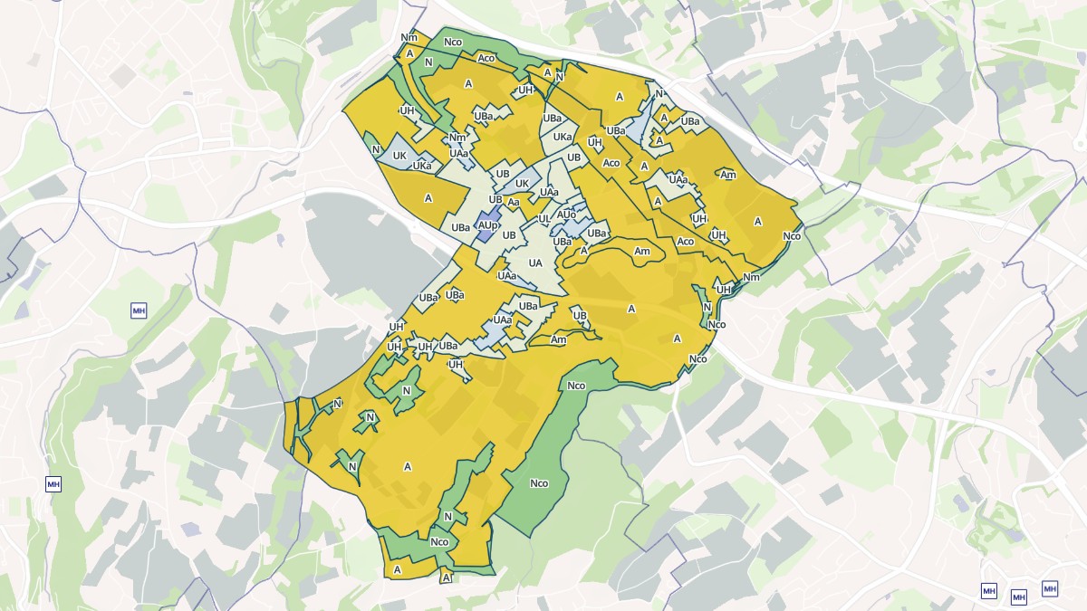 Aperçu cartographique de Charnècles, centré sur la commune