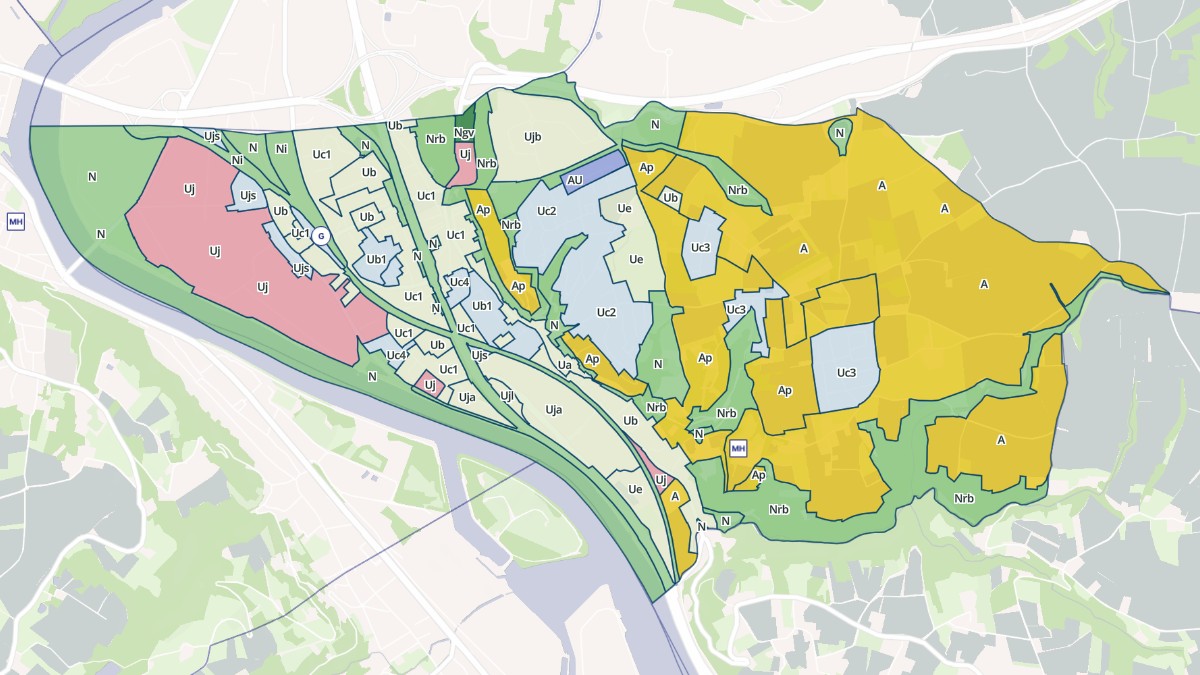 Aperçu cartographique de Chasse-sur-Rhône, centré sur la commune
