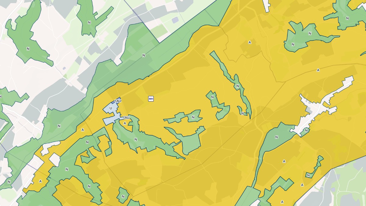 Aperçu cartographique de Chassignieu, centré sur la commune