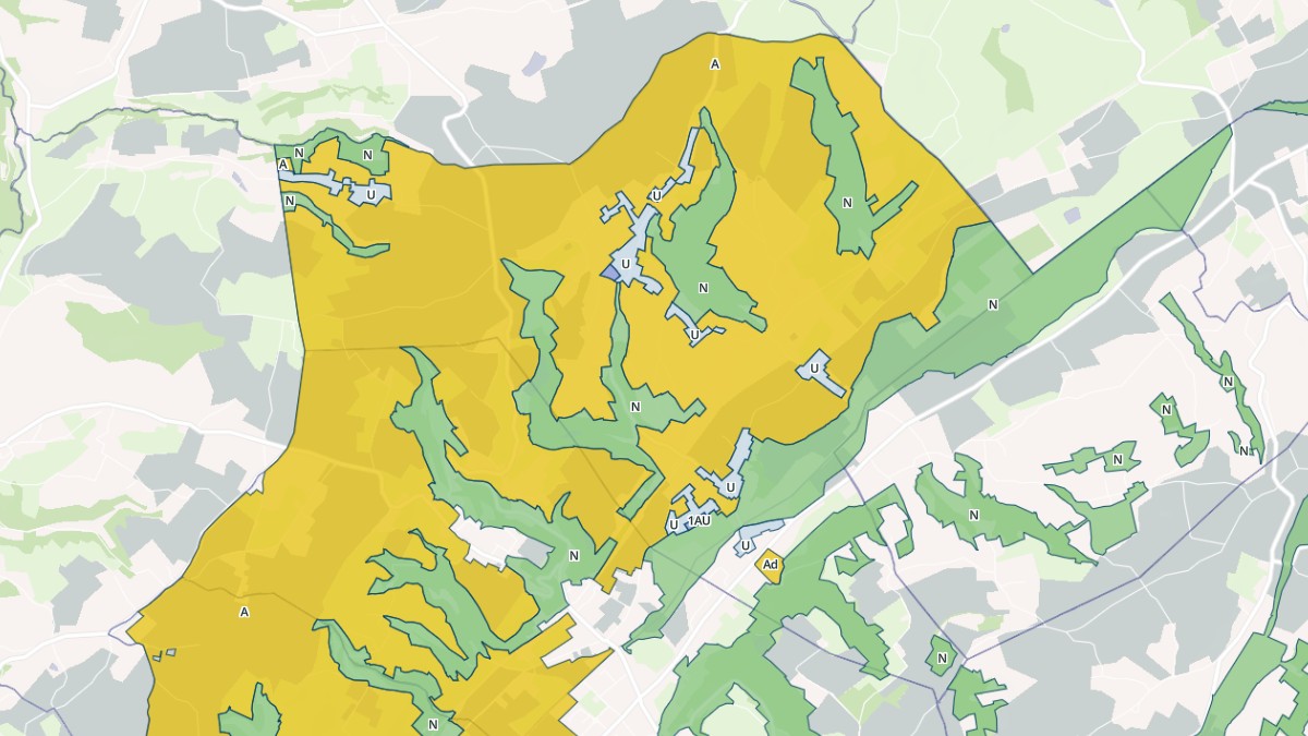 Aperçu cartographique de Chélieu, centré sur la commune
