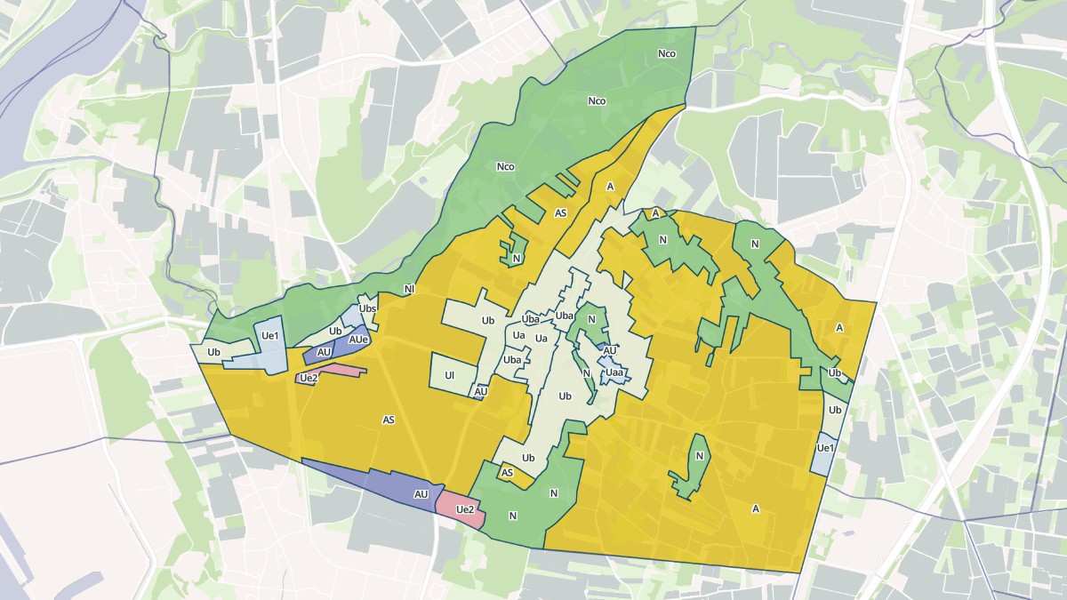 Aperçu cartographique de Clonas-sur-Varèze, centré sur la commune