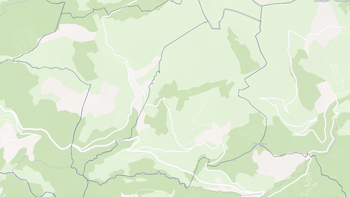 Aperçu cartographique de Les Côtes-de-Corps, centré sur la commune