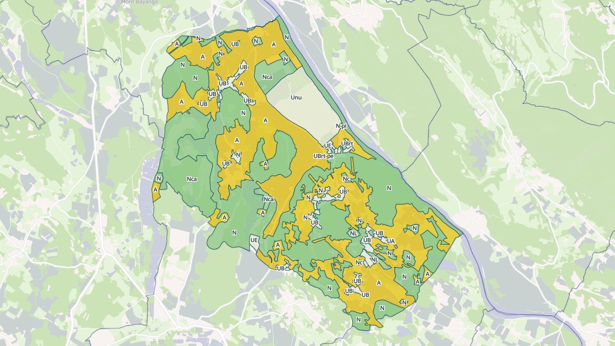Aperçu cartographique de Creys-Mépieu, centré sur la commune