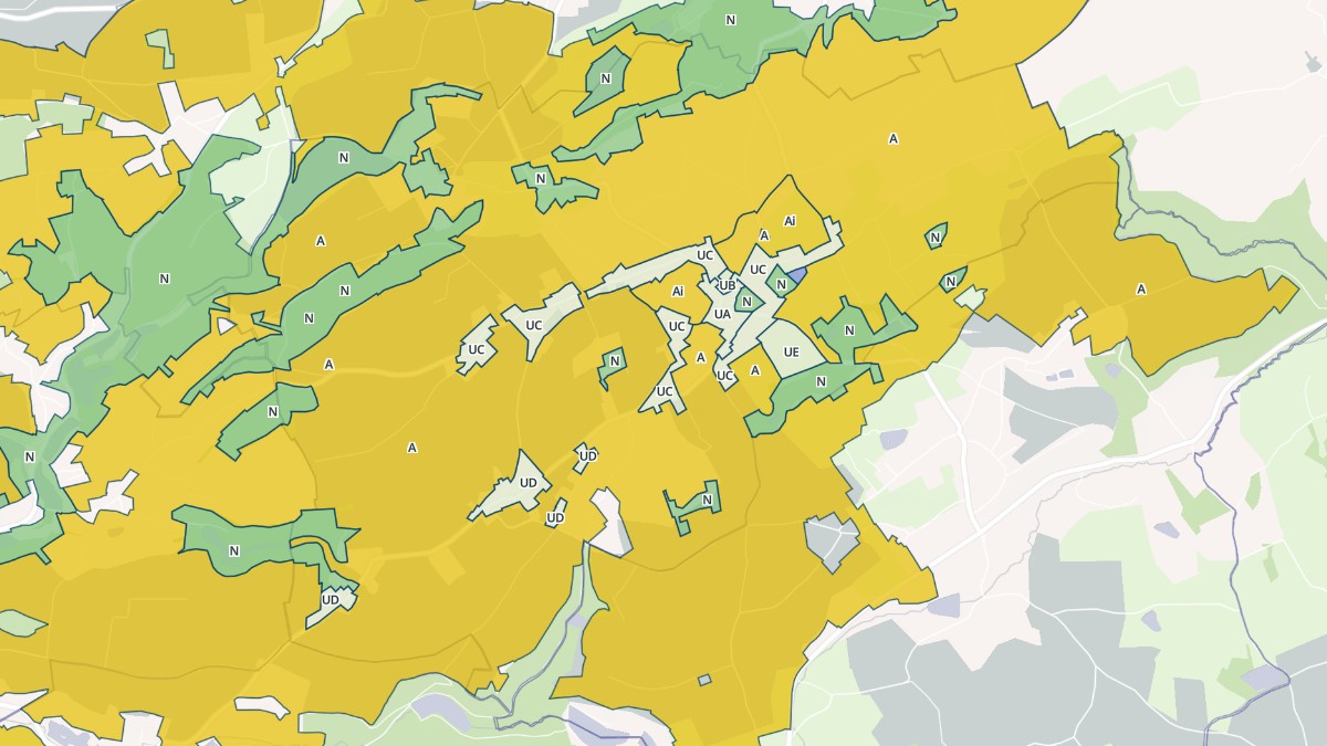 Aperçu cartographique de Culin, centré sur la commune