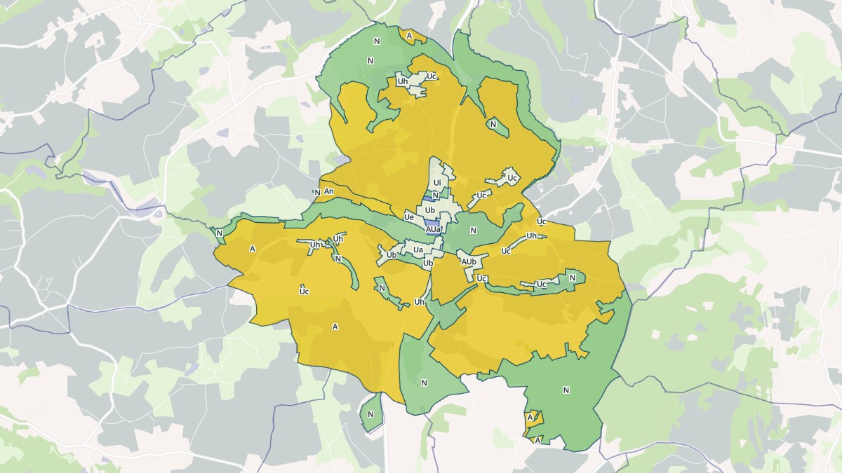 Aperçu cartographique de Eclose-Badinières, centré sur la commune