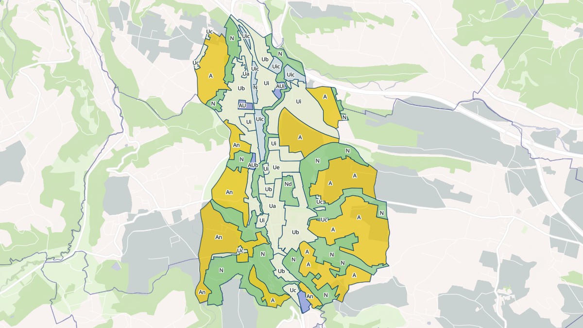 Aperçu cartographique de Nivolas-Vermelle, centré sur la commune