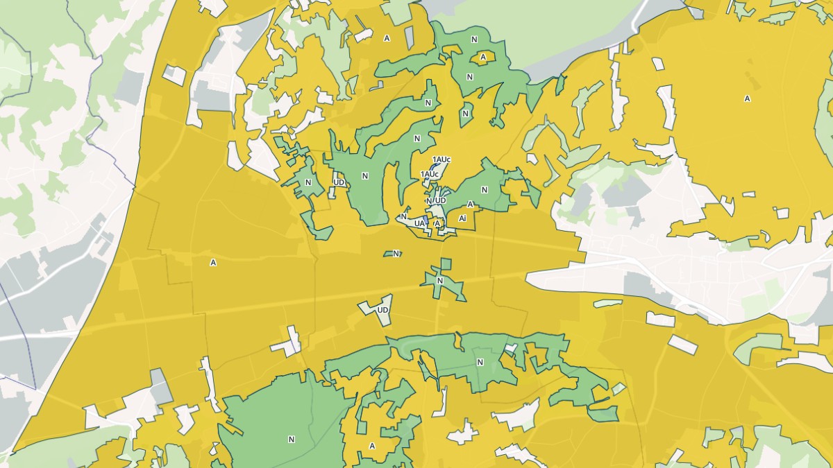 Aperçu cartographique de Royas, centré sur la commune