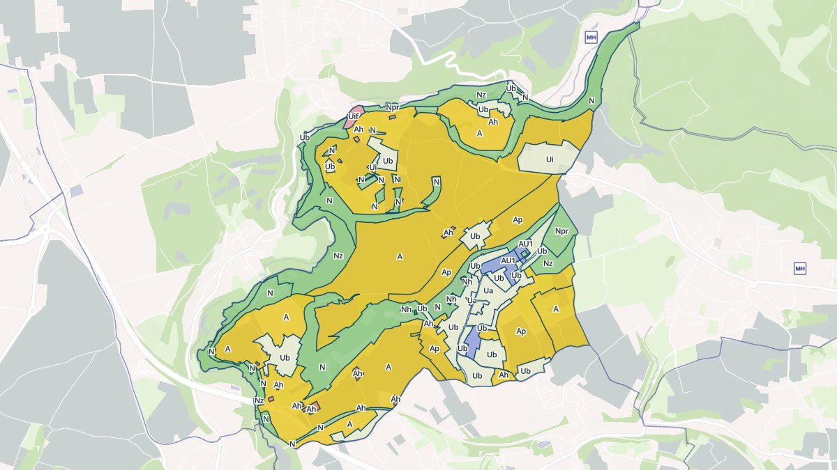 Aperçu cartographique de Saint-Blaise-du-Buis, centré sur la commune