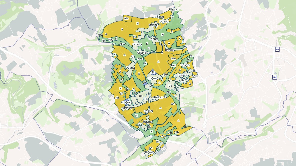 Aperçu cartographique de Saint-Cassien, centré sur la commune