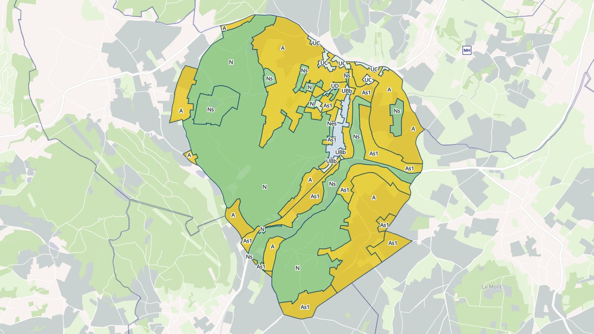 Aperçu cartographique de Saint-Didier-de-Bizonnes, centré sur la commune