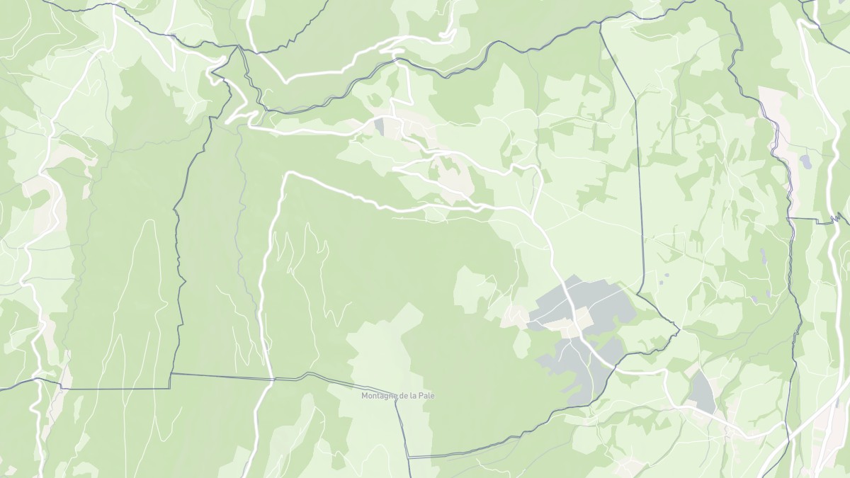Aperçu cartographique de Saint-Guillaume, centré sur la commune