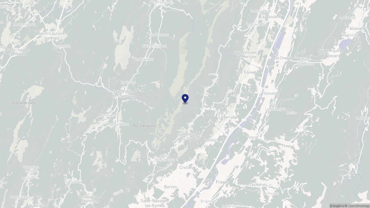 Aperçu cartographique de Plateau-des-Petites-Roches, centré sur la commune