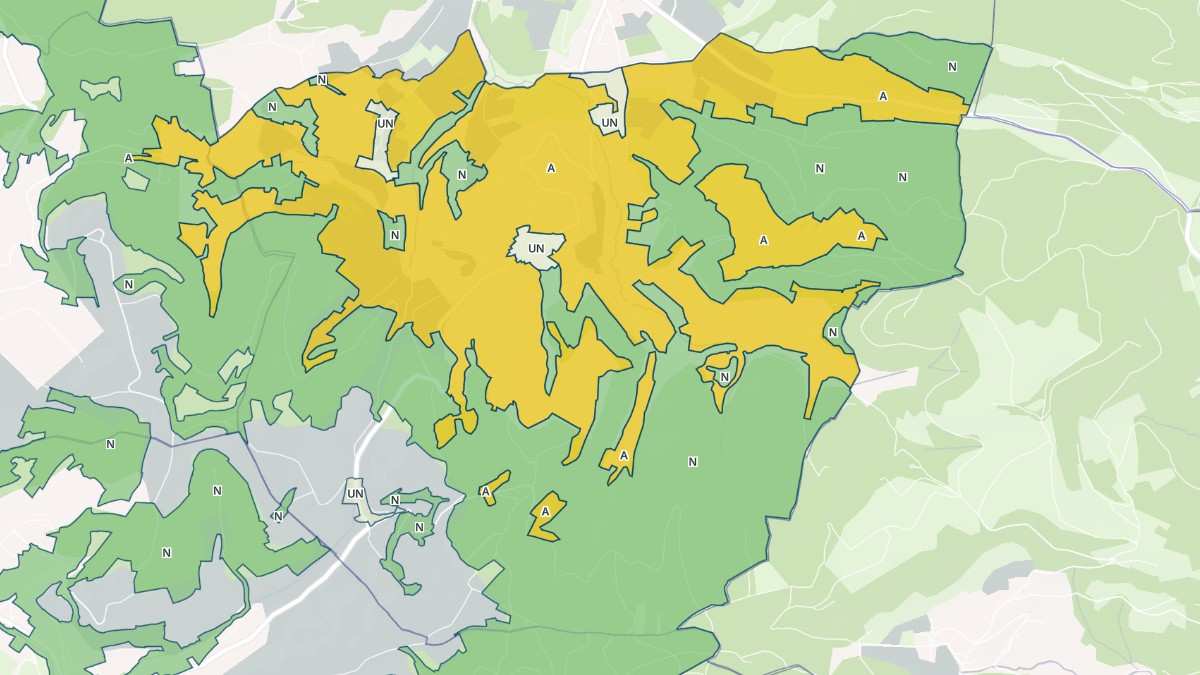 Aperçu cartographique de Saint-Paul-d'Izeaux, centré sur la commune