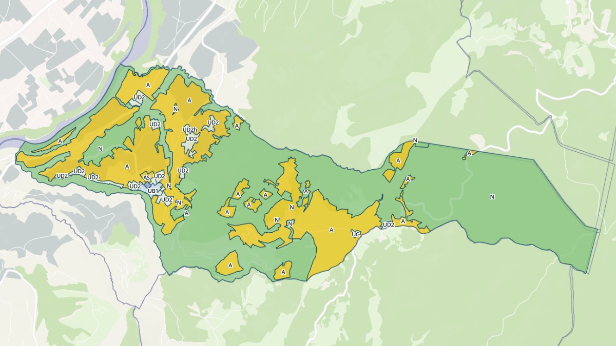 Aperçu cartographique de Saint-Pierre-de-Chérennes, centré sur la commune