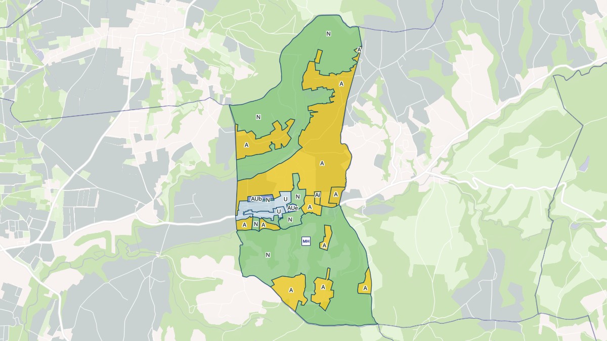 Aperçu cartographique de Saint-Romain-de-Surieu, centré sur la commune