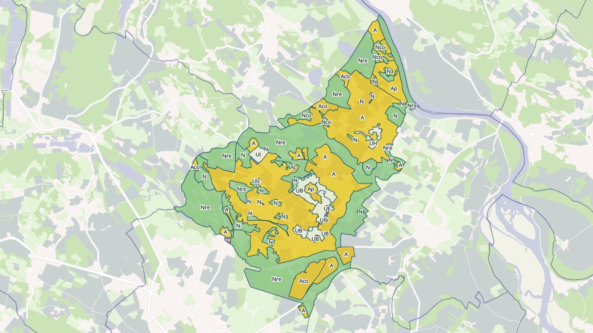 Aperçu cartographique de Saint-Victor-de-Morestel, centré sur la commune