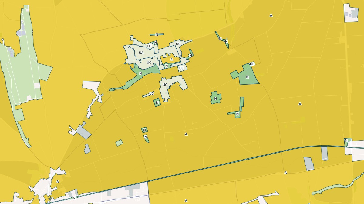 Aperçu cartographique de Sardieu, centré sur la commune