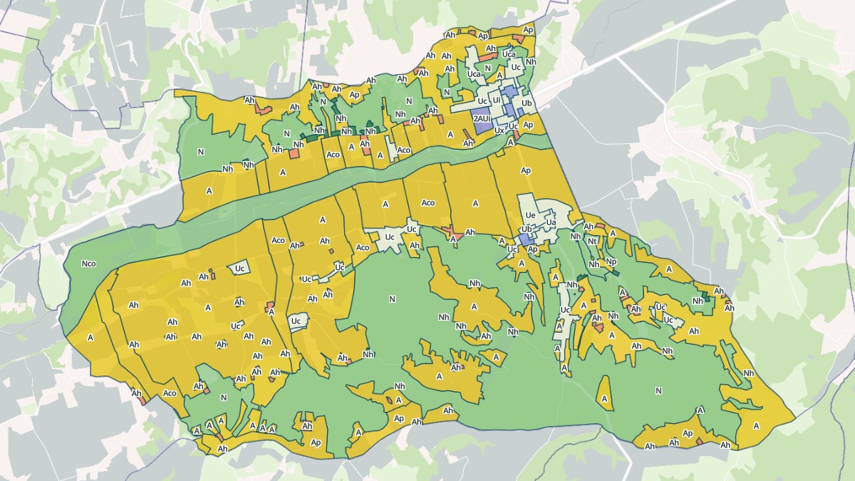 Aperçu cartographique de Septème, centré sur la commune