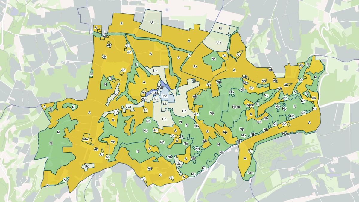 Aperçu cartographique de Serpaize, centré sur la commune