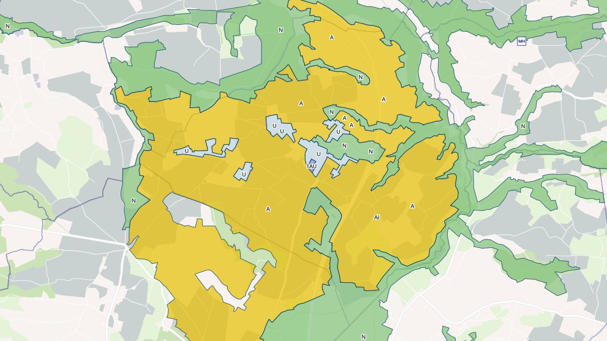 Aperçu cartographique de Torchefelon, centré sur la commune