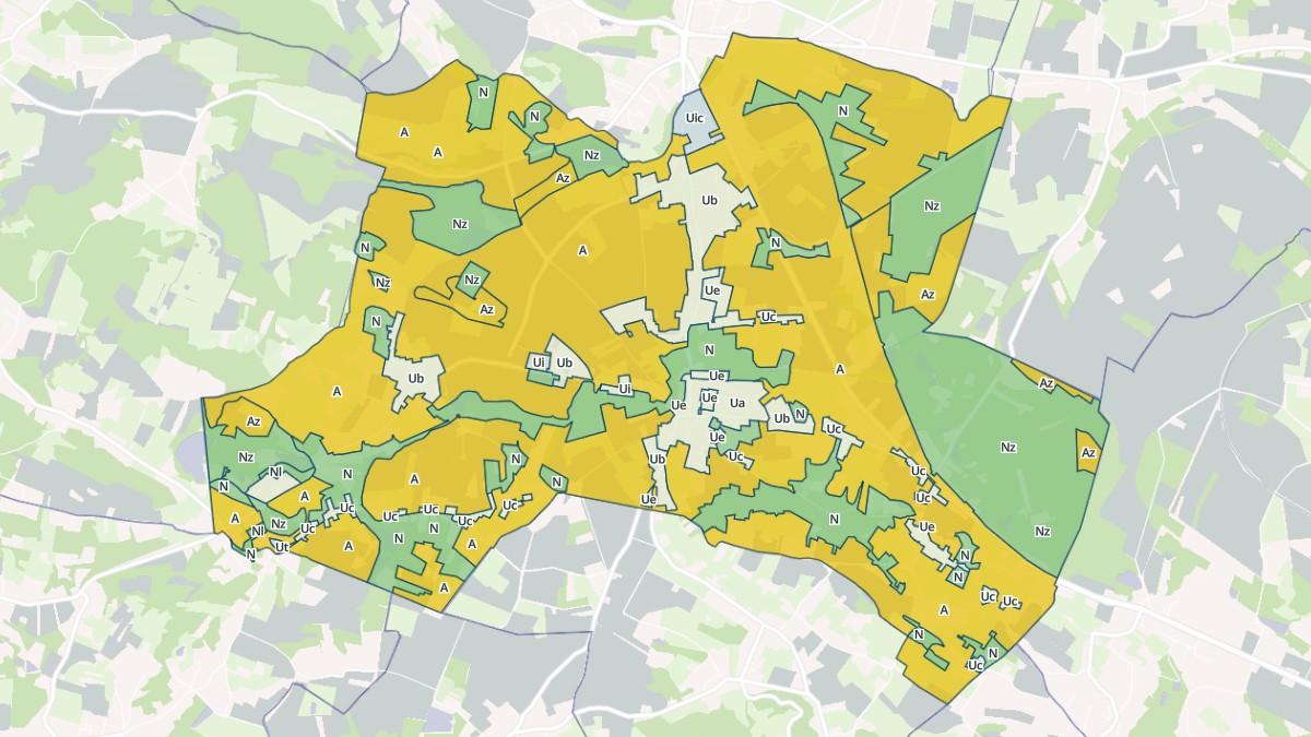 Aperçu cartographique de Vézeronce-Curtin, centré sur la commune