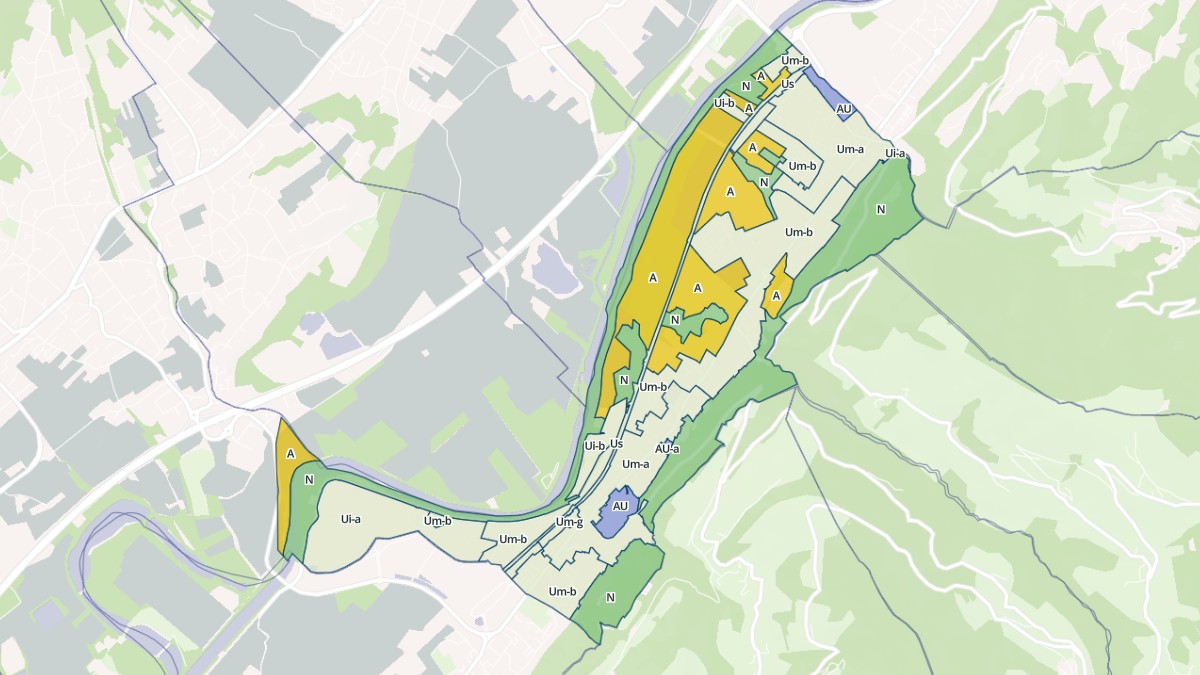 Aperçu cartographique de Villard-Bonnot, centré sur la commune