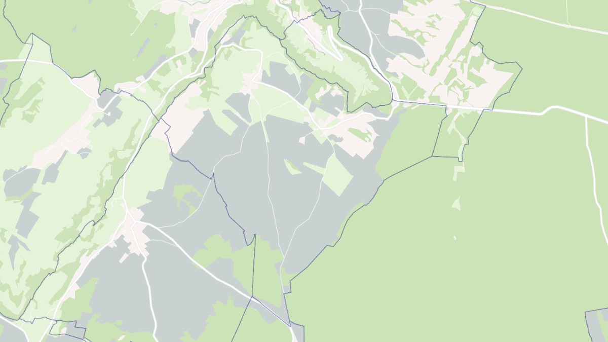 Aperçu cartographique de Barretaine, centré sur la commune