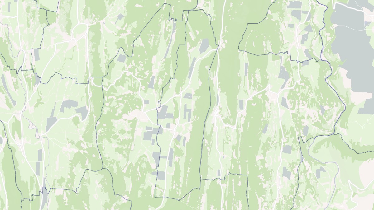 Aperçu cartographique de Charnod, centré sur la commune