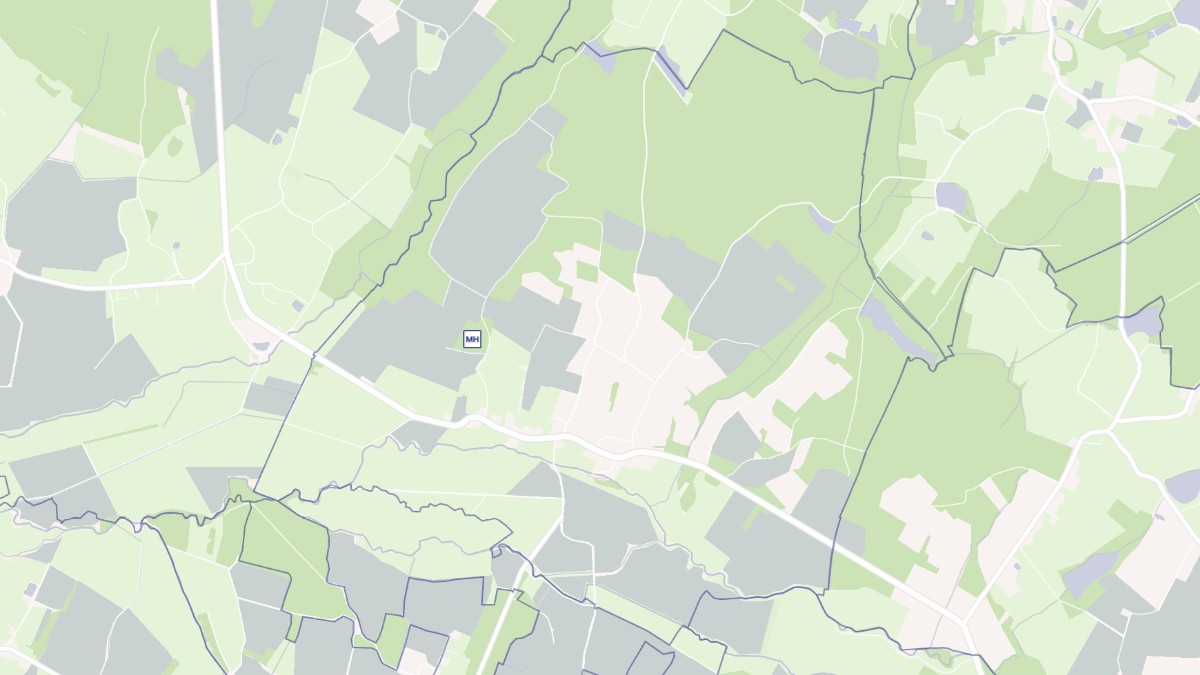 Aperçu cartographique de La Chassagne, centré sur la commune