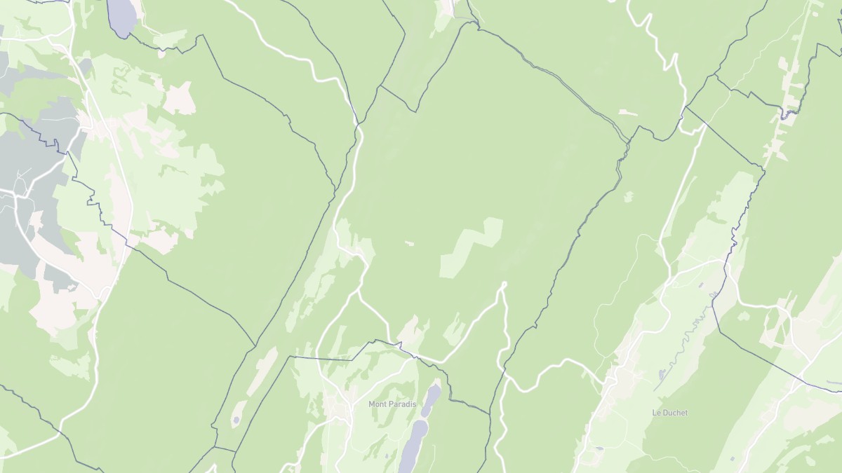 Aperçu cartographique de Châtel-de-Joux, centré sur la commune