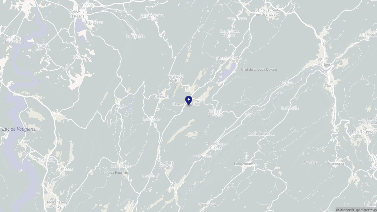 Aperçu cartographique de Nanchez, centré sur la commune
