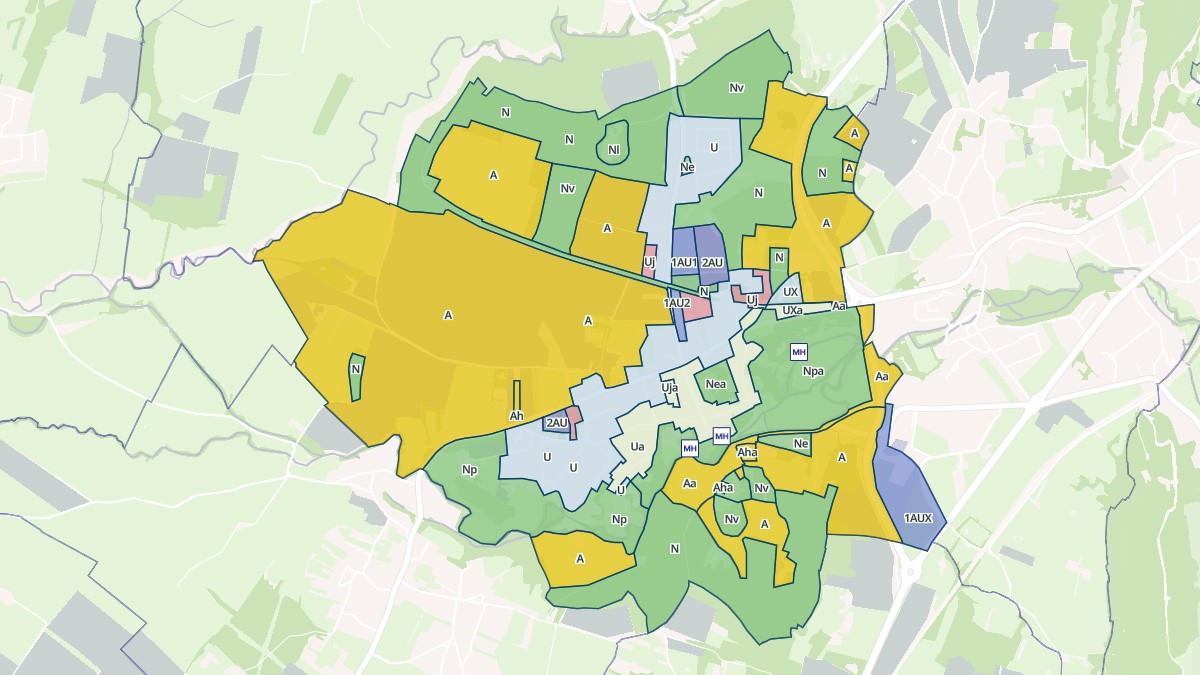 Aperçu cartographique de Chilly-le-Vignoble, centré sur la commune