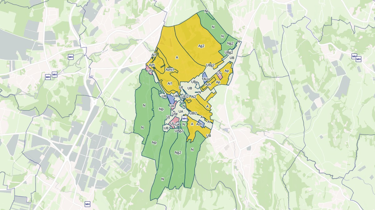 Aperçu cartographique de Courbouzon, centré sur la commune