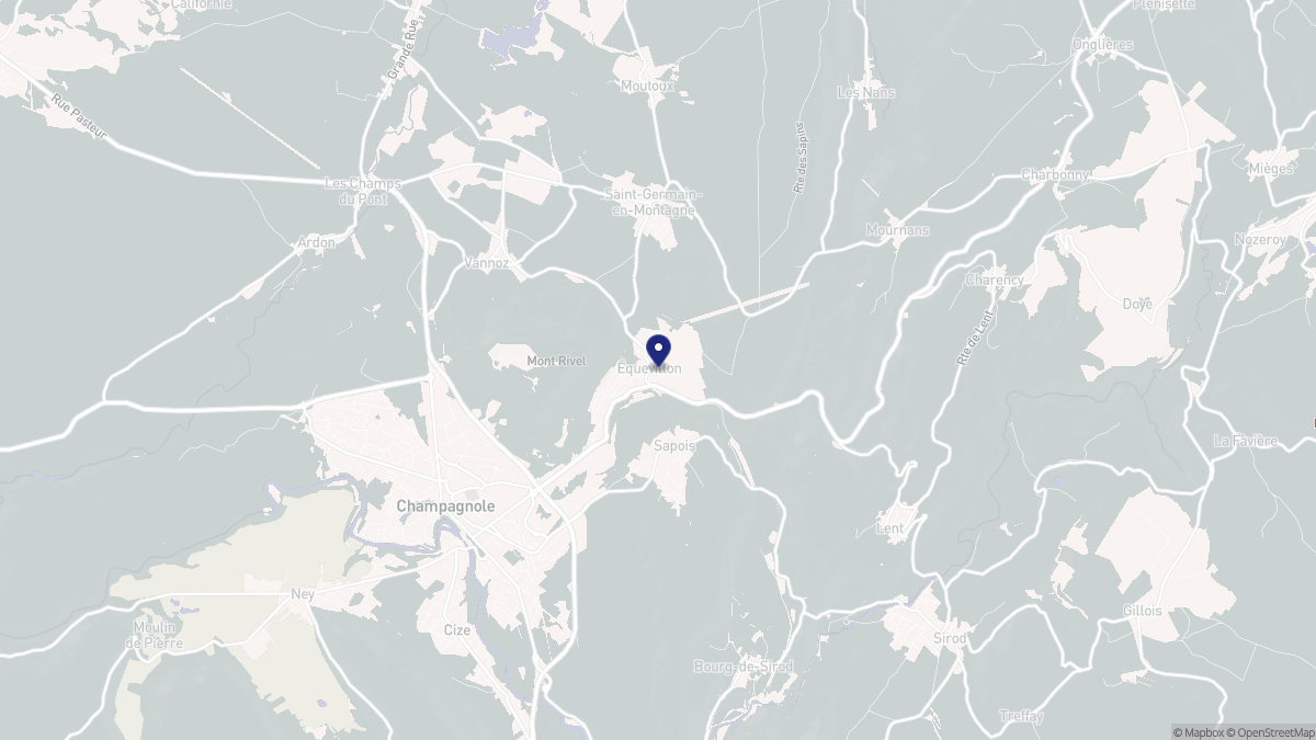 Aperçu cartographique de Équevillon, centré sur la commune