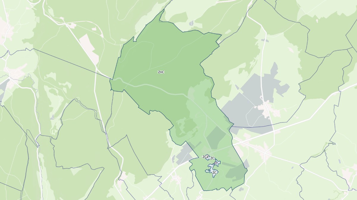 Aperçu cartographique de Esserval-Tartre, centré sur la commune