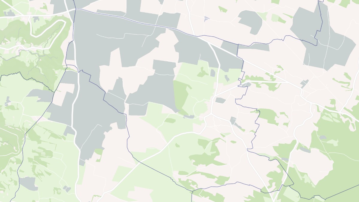 Aperçu cartographique de Fay-en-Montagne, centré sur la commune
