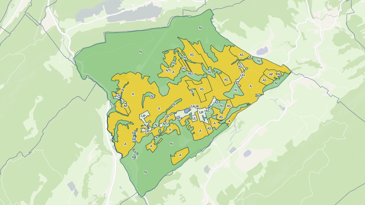 Aperçu cartographique de Fort-du-Plasne, centré sur la commune