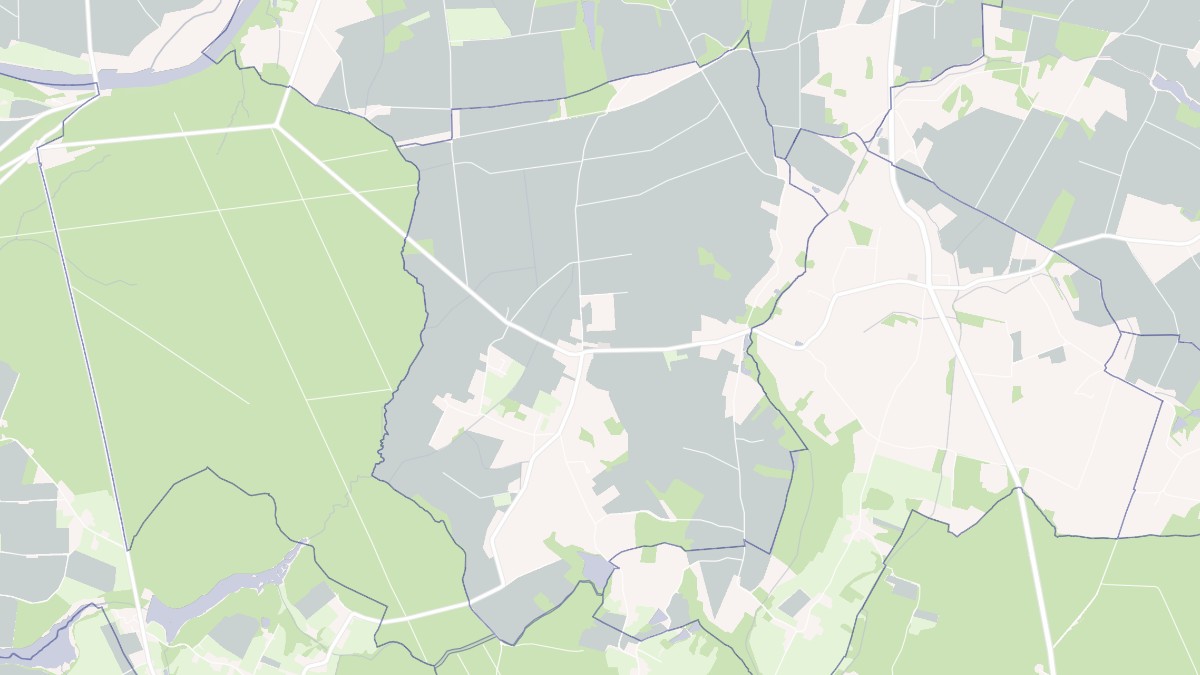 Aperçu cartographique de Les Hays, centré sur la commune