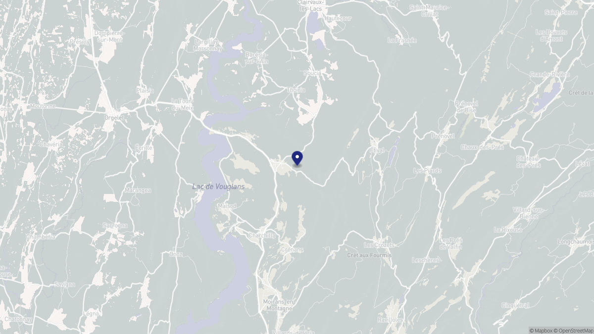 Aperçu cartographique de Meussia, centré sur la commune