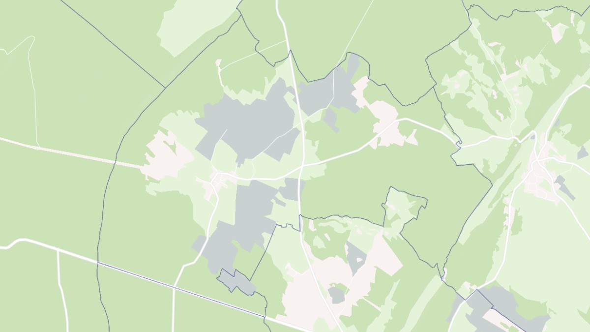 Aperçu cartographique de Molain, centré sur la commune