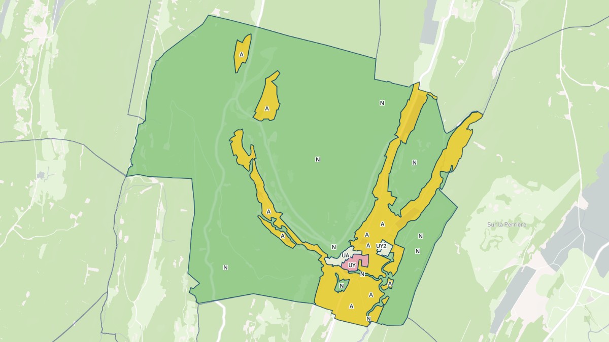 Aperçu cartographique de Nancuise, centré sur la commune